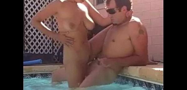  Outdoor Pool Sex With Amateurs